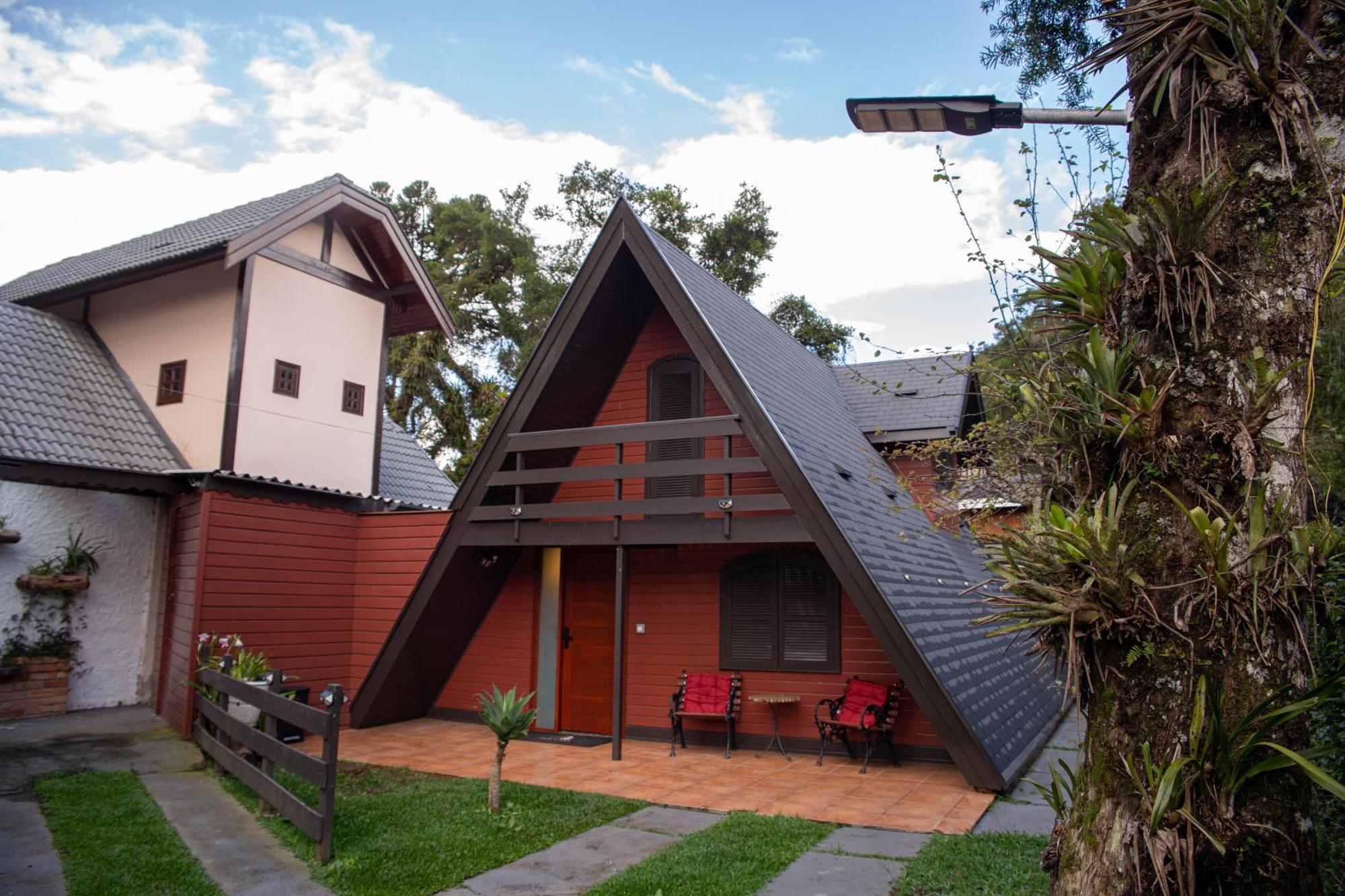 Vila Chale Pinot Com Lareira Campos do Jordão Exteriér fotografie